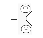 1226A003 - Engine: Oil Feed Tube Gasket for Mitsubishi Image