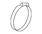 17314R40003 - : Air Tube Clamp for Honda: Accord, Civic, CR-V Image