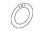 N0123741 - Suspension: Bracket Clip for Porsche Image