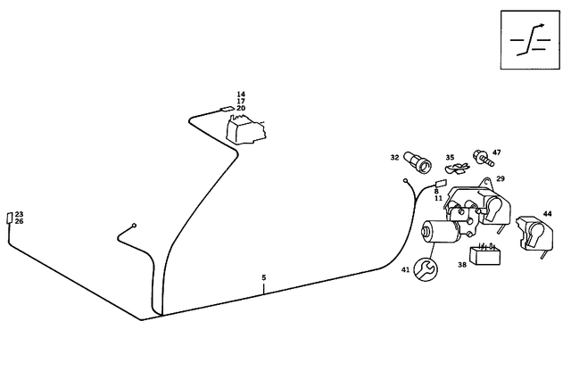 115455028 - Electrical System: Receptacle Housing for Mercedes-Benz Image image