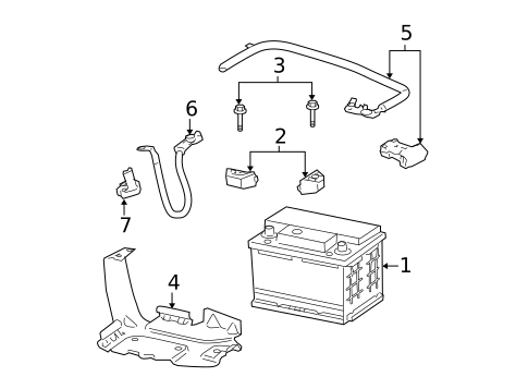 Battery for 2009 Chevrolet HHR #0