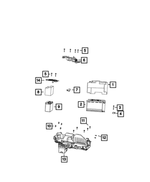BPH6A001AA - Electrical: Storage Battery, Asia Pacific for Chrysler: Pacifica, Voyager | Dodge: Charger Daytona, Durango | Fiat: 500X | Jeep: Compass, Gladiator, Grand Cherokee, Grand Cherokee L, Grand Cherokee WK, Renegade, Wrangler | Ram: 1500, ProMaster City Image