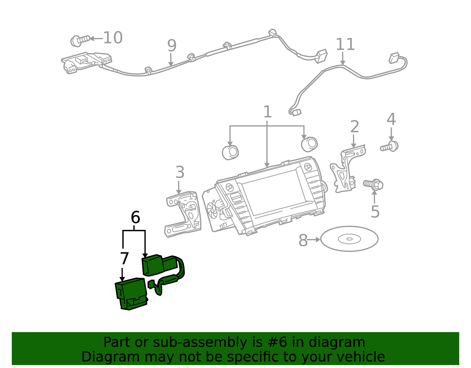 2010-2015 Toyota Navigation Microphone 86730-20050 | OEM Parts Online