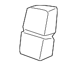 79603STXA42ZB - Body: Set Knob for Acura: MDX Image