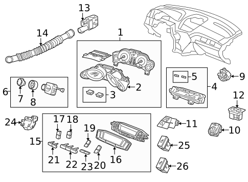 Automatic Temperature Controls for 2011 Acura MDX #0