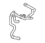 32249856 - Cooling System: Front Hose for Volvo: S90, V90 Cross Country Image