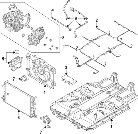 Cooling System for 2024 Hyundai Kona Electric #0