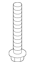 PAF008970 - Suspension: Track Bar Mount Bolt for Porsche: 718 Boxster, 718 Cayman, 718 Spyder, 911, Boxster, Cayman Image