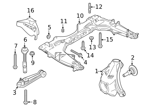 Suspension Components for 2014 Porsche Cayman #1