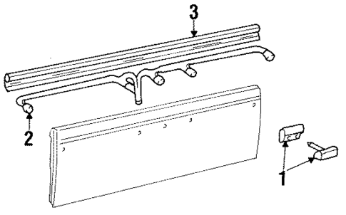 Tail Lamps for 1988 Chevrolet C2500 #0