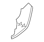 31440834 - Body: Seal for Volvo: XC60 Image