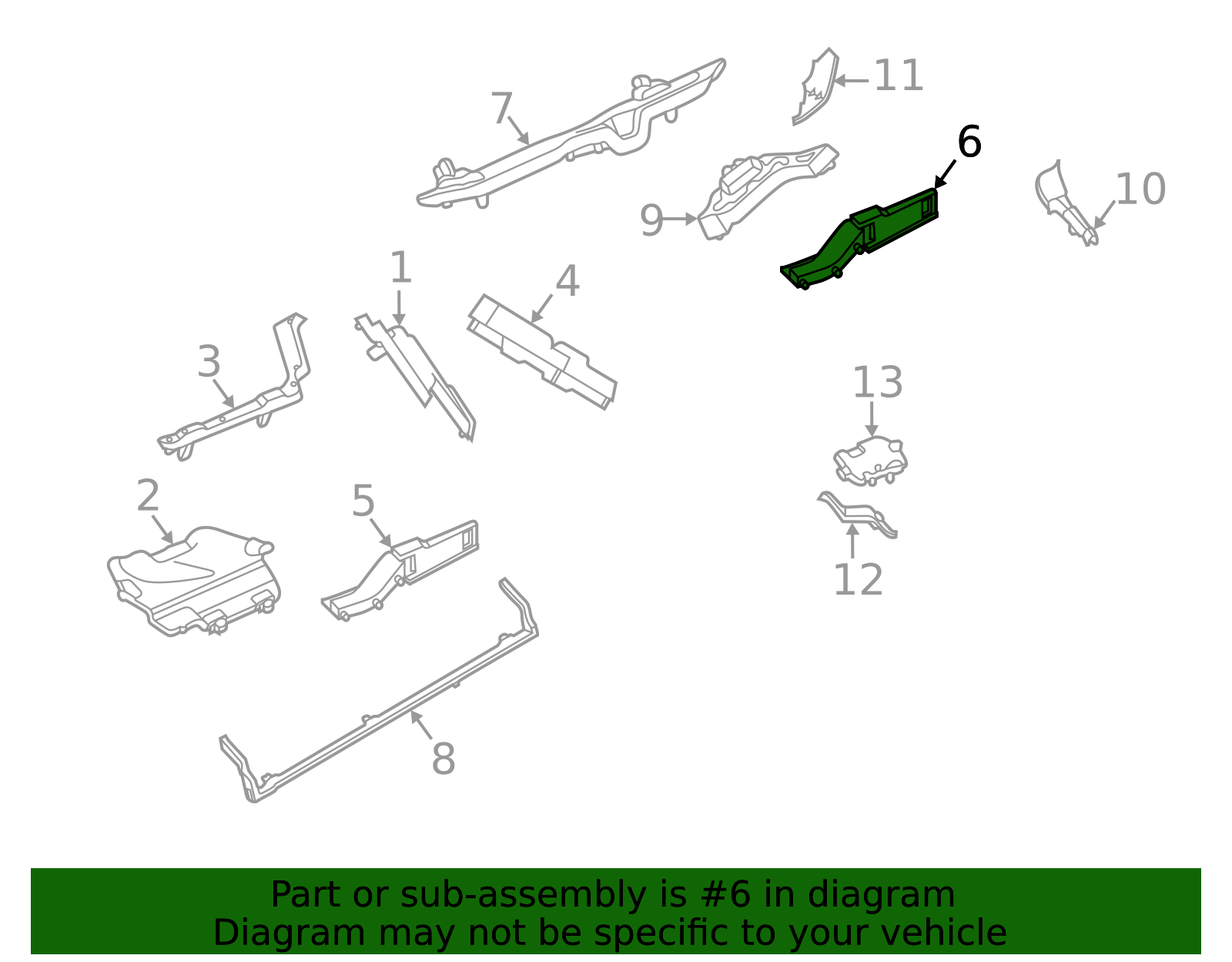 2018-2025 Volvo XC60 Rocker Panel Seal 32239486 | OEM Parts Online