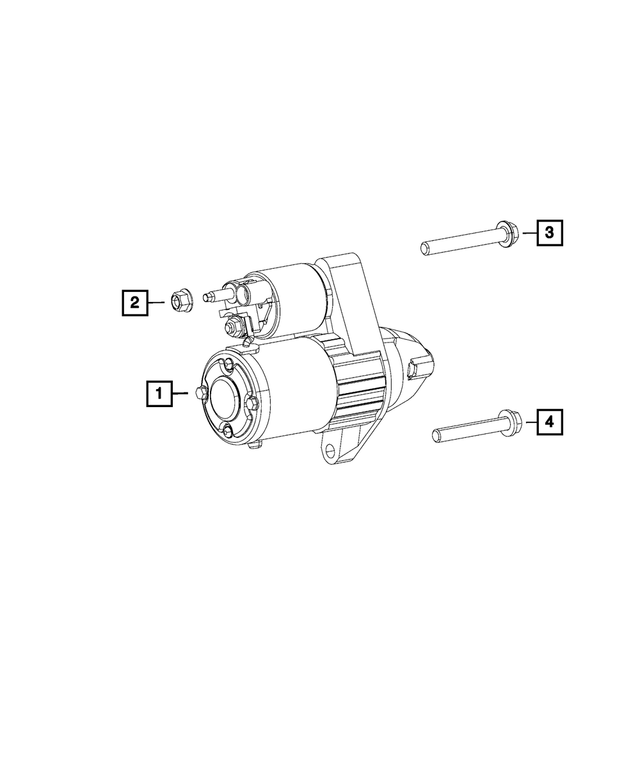 6102026 - Electrical: Hex Head Bolt And Washer for Mopar Image