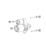 6102026 - Electrical: Hex Head Bolt And Washer for Mopar Image