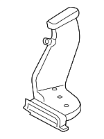 973702F100 - Body: Lower Duct for Kia: Spectra, Spectra5 Image