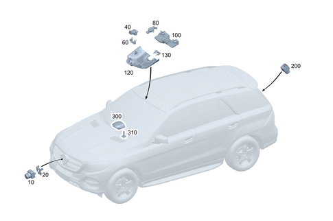 Camera for 2023 Mercedes-Benz EQE 500 SUV #0