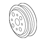 1617338041 - Belts &amp; Cooling: Engine Water Pump Pulley for Lexus Image