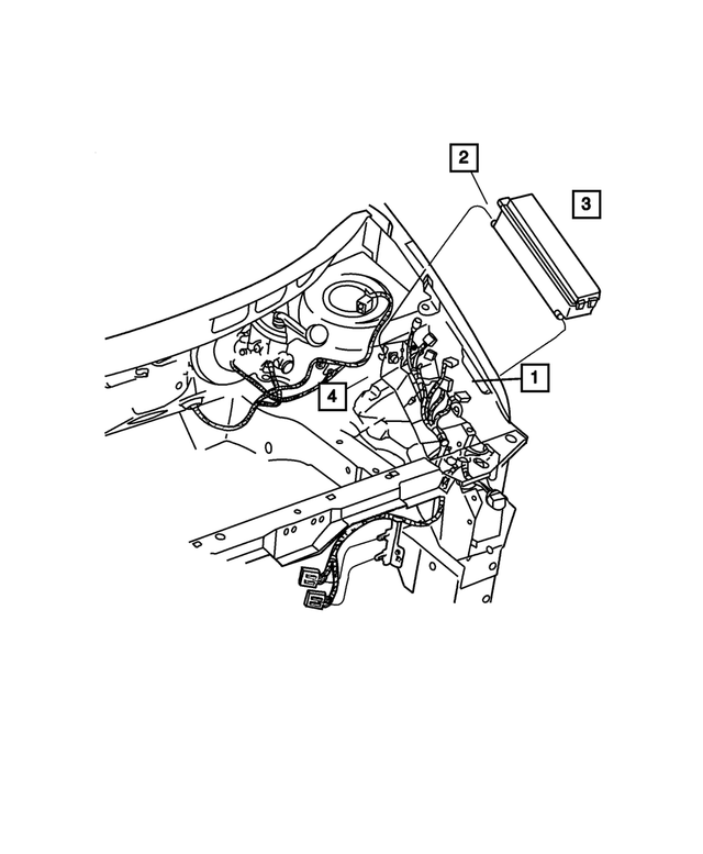 5134705AA - Electrical: Power Distribution Center Cover for Mopar Image