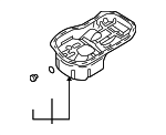 MN195078 - : Oil Pan for Mitsubishi: Lancer, Outlander Image