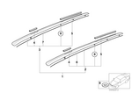 51138149169 - : Cover Strip, Front for BMW Image