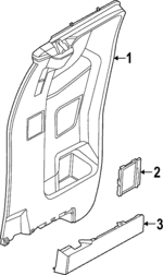 769729BU1A - : 2022-2025 Nissan Frontier - Upper Cover for Nissan: Frontier Image