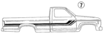 E9TZ9920000C - Body: Stripe Tape for Ford: Ranger Image