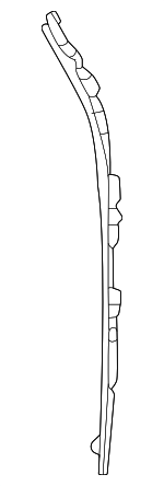 68576918AB - : Fender To Door Weatherstrip, Right for Mopar Image