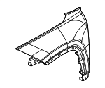 68574200AC - : Front Fender, Right for Mopar Image