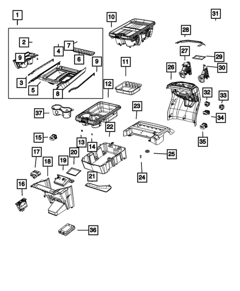 Consoles for 2022 Ram 1500 #0