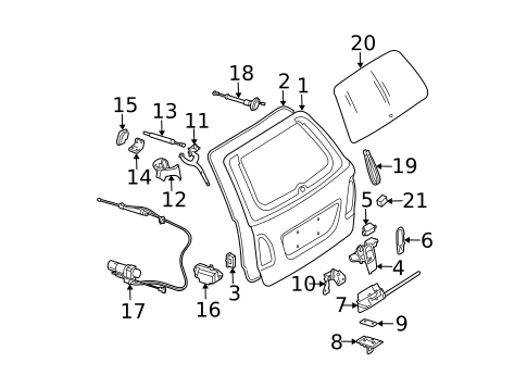 Gate & Hardware for 2006 Mercedes-Benz E55 AMG #0