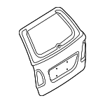 211740030528 - Body: Lift Gate for Mercedes-Benz Image