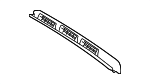 8D181940101C - Body: Water Deflector for Audi: A4, A4 Quattro, S4 Image