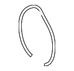 1K0145769D - Cooling System: Lower Hose Retainer Clip for Volkswagen Image