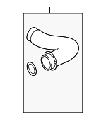 5C0145834 - Belts &amp; Cooling: Inter-cooler Pipe for Volkswagen Image