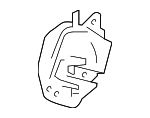 726400R031 - Body: Lock Assembly for Toyota: RAV4, RAV4 Prime Image