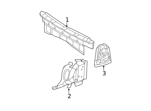 Rear Body for 2007 Dodge Magnum #0