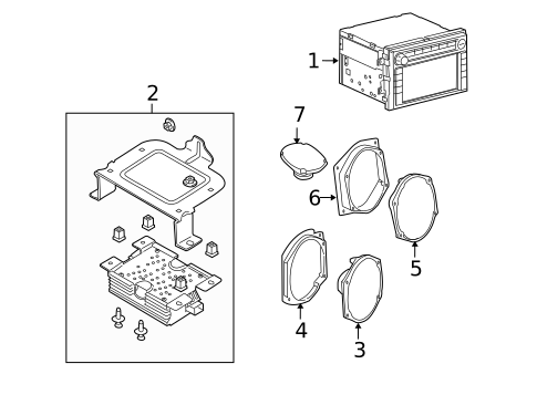Sound System for 2008 Mercury Sable #0