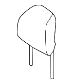 LT4Z58611A08EA - Body: Headrest for Ford Image