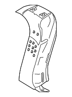 715520E130 - : Seat Back Pad for Lexus Image