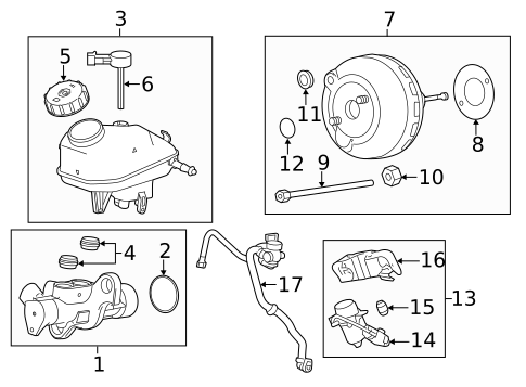 Brake Hydraulics for 2014 Chevrolet Cruze #0