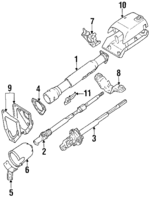 4587035091 - Steering: Tube Assembly for Toyota: 4Runner, Pickup Image