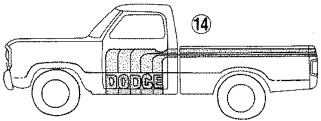 4161017 - Body: Stripe Tape for Mopar Image