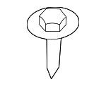 10293818 - Body: Fender Liner Front Bolt for GM Image