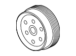 LR071880 - Cooling System: Pulley for Land Rover: Discovery, Range Rover, Range Rover Sport Image