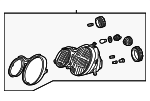 2088200561 - Electrical: Headlamp Assembly for Mercedes-Benz Image