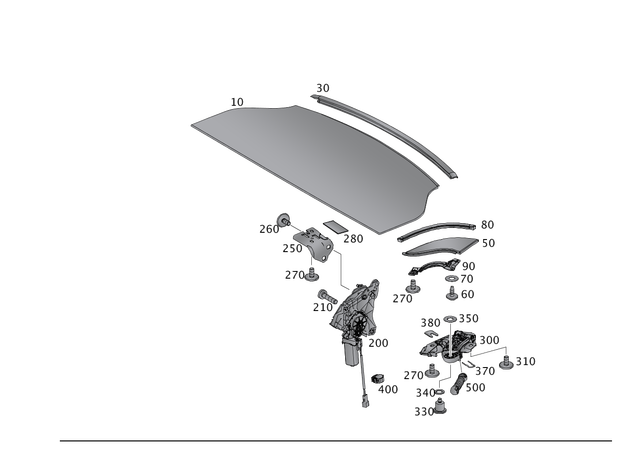 119900604 - : Pan Head Screw W Collar for Mercedes-Benz Image