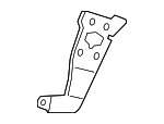 39161TK4A00 - Body: Radio Bracket for Acura Image