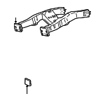 5C3Z5C145BA - Body: Rail End for Ford: F-250 Super Duty, F-350 Super Duty Image
