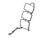 81617TX4A31 - Body: Seat Back Heater for Acura Image