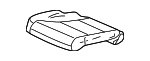 81537TX4A31 - Body: Seat Cushion Pad for Acura Image